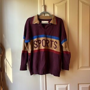 Good Alma “sports” sweater